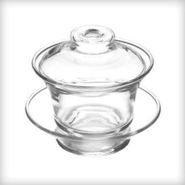 Small Clear Glass Gaiwan 